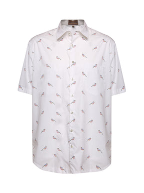 BIRD-PRINT SHIRT