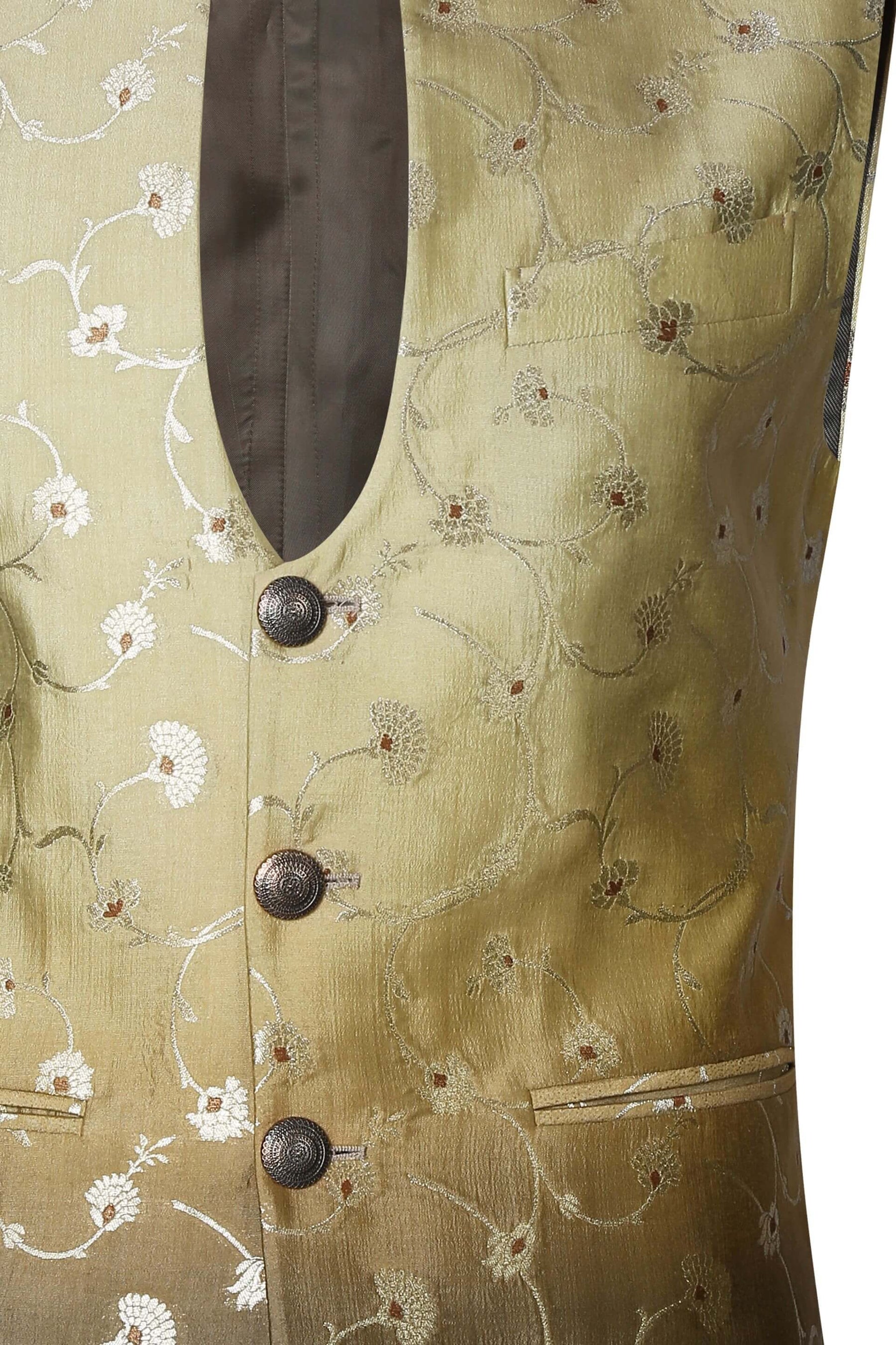 OMBRE BROCADE NEHRU JACKET