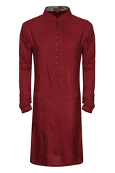 COTTON SILK JACQUARD KURTA